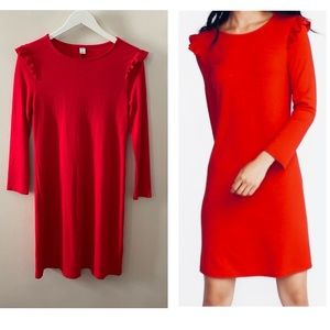 Old Navy Ruffle Trim Sweater Dress